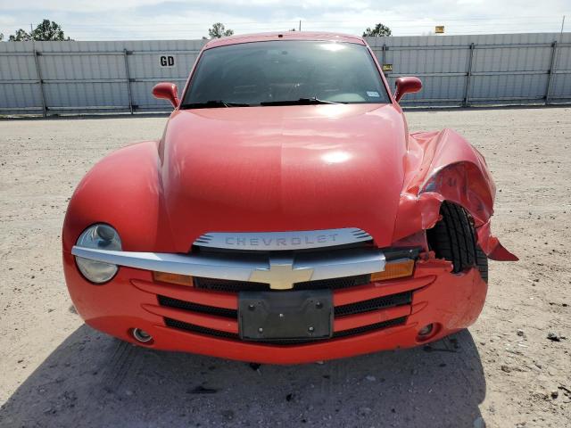 1GCES14P63B101162 - 2003 CHEVROLET SSR RED photo 5