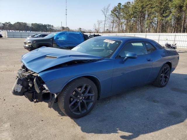 2C3CDZAG4LH196434 - 2020 DODGE CHALLENGER SXT BLUE photo 1