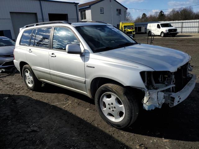 JTEEP21A340058805 - 2004 TOYOTA HIGHLANDER SILVER photo 4