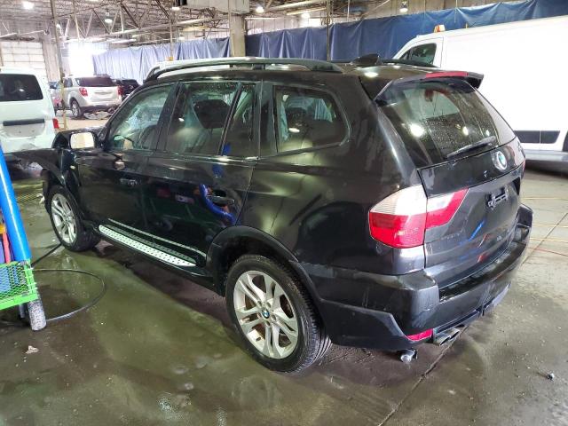 WBXPC93438WJ02963 - 2008 BMW X3 3.0SI BLACK photo 2