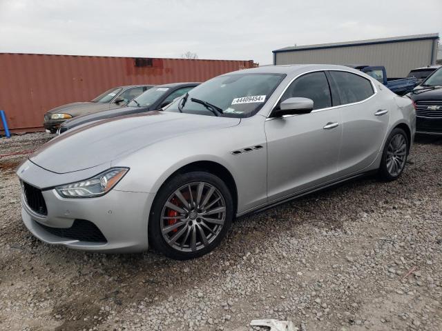 ZAM57XSL2H1240010 - 2017 MASERATI GHIBLI LUXURY SILVER photo 1