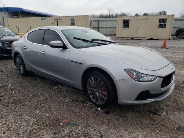 ZAM57XSL2H1240010 - 2017 MASERATI GHIBLI LUXURY SILVER photo 4