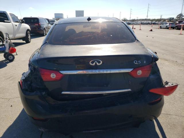 JN1BV7AP2FM336509 - 2015 INFINITI Q50 BASE BLACK photo 6