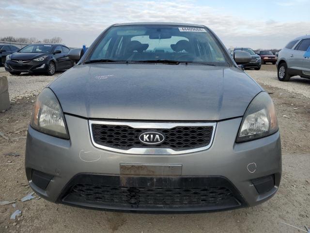 KNADH4A33B6737829 - 2011 KIA RIO BASE GRAY photo 5