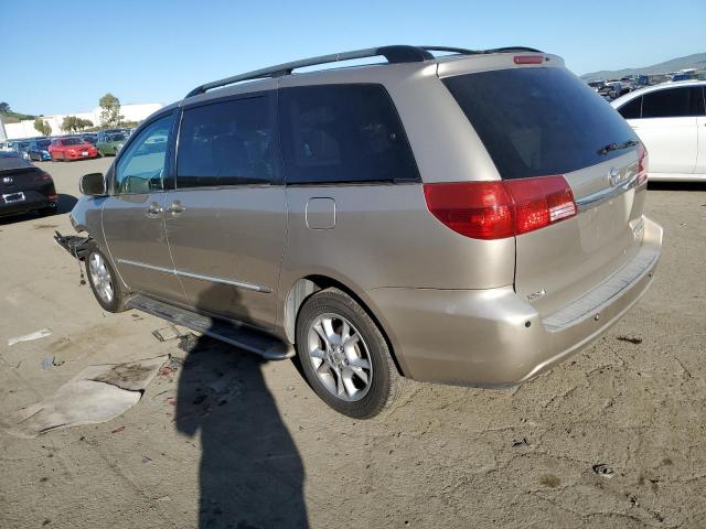 5TDBA22C65S039916 - 2005 TOYOTA SIENNA XLE BEIGE photo 2