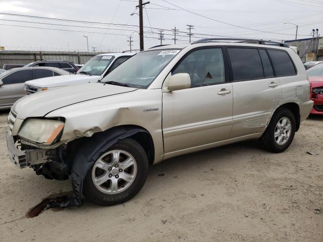 2003 TOYOTA HIGHLANDER LIMITED, 