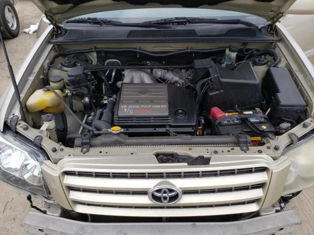 JTEGF21A430075929 - 2003 TOYOTA HIGHLANDER LIMITED GOLD photo 12