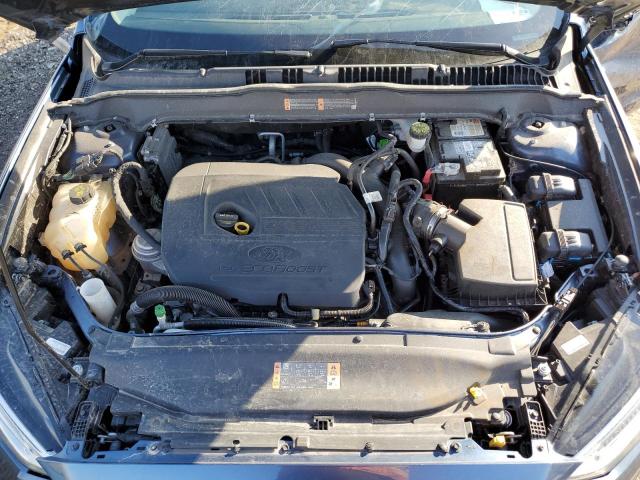 3FA6P0HD9JR160592 - 2018 FORD FUSION SE GRAY photo 11