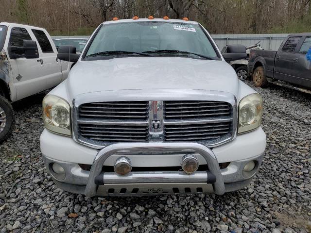 3D7MX48L39G544509 - 2009 DODGE RAM 3500 WHITE photo 5