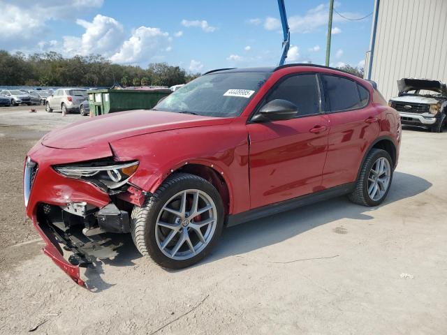 ZASFAKPNXJ7B80964 - 2018 ALFA ROMEO STELVIO SPORT أحمر صورة 1