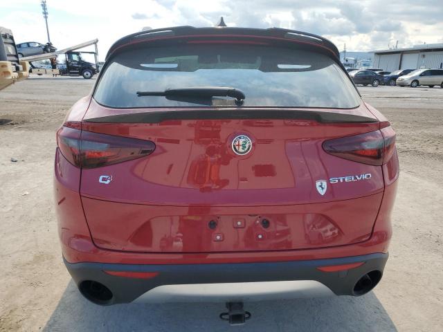 ZASFAKPNXJ7B80964 - 2018 ALFA ROMEO STELVIO SPORT أحمر صورة 6