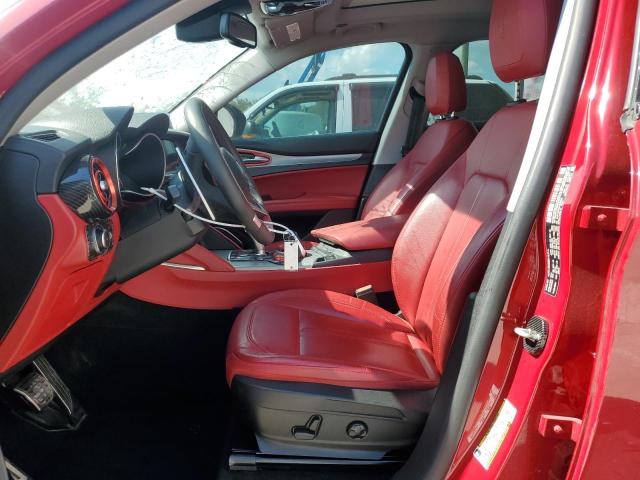 ZASFAKPNXJ7B80964 - 2018 ALFA ROMEO STELVIO SPORT أحمر صورة 7