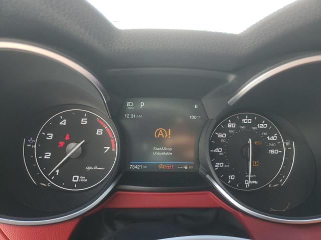 ZASFAKPNXJ7B80964 - 2018 ALFA ROMEO STELVIO SPORT أحمر صورة 9