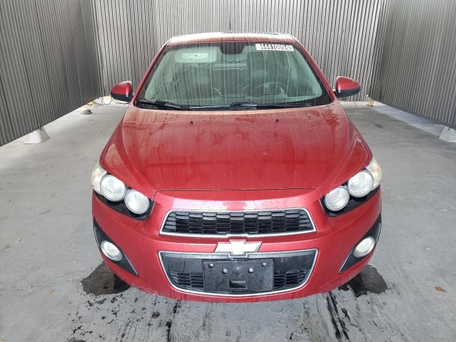 1G1JE5SB7E4210444 - 2014 CHEVROLET SONIC LTZ RED photo 5