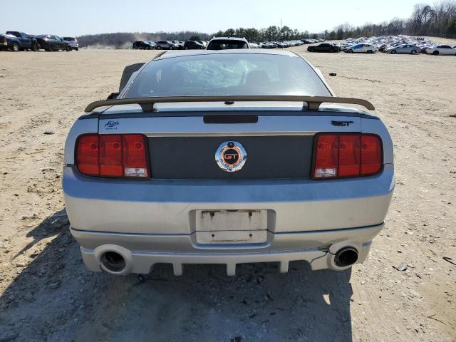 1ZVHT82H685156681 - 2008 FORD MUSTANG GT SILVER photo 6