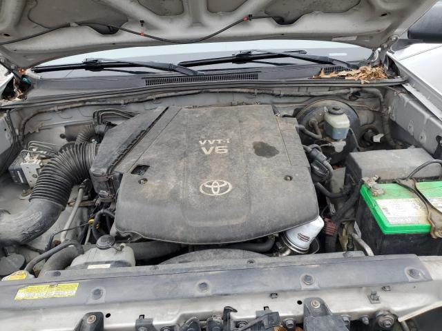 5TEJU62N75Z053290 - 2005 TOYOTA TACOMA DOUBLE CAB PRERUNNER SILVER photo 11