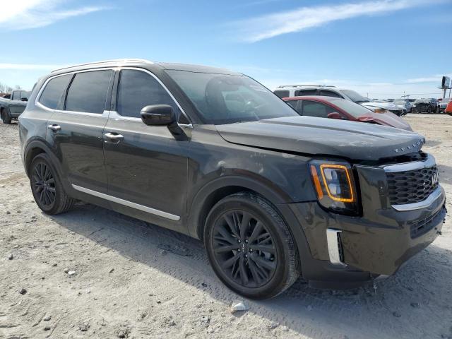 5XYP5DHC5NG313584 - 2022 KIA TELLURIDE SX BROWN photo 4