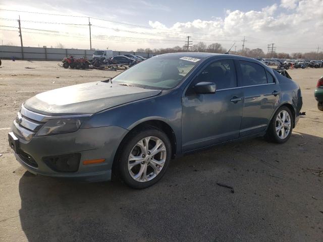 3FAHP0HAXCR108695 - 2012 FORD FUSION SE BLUE photo 1