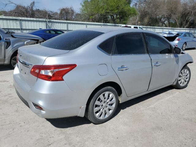 3N1AB7AP2KY214812 - 2019 NISSAN SENTRA S GRAY photo 3