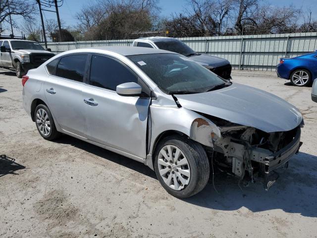 3N1AB7AP2KY214812 - 2019 NISSAN SENTRA S GRAY photo 4