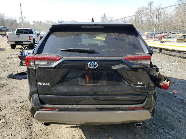 4T3T6RFV3NU102219 - 2022 TOYOTA RAV4 SE BLACK photo 6