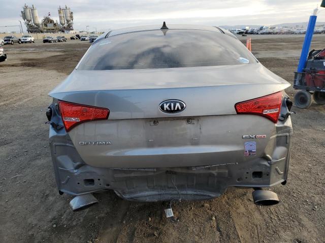 5XXGN4A73DG153527 - 2013 KIA OPTIMA EX GRAY photo 6