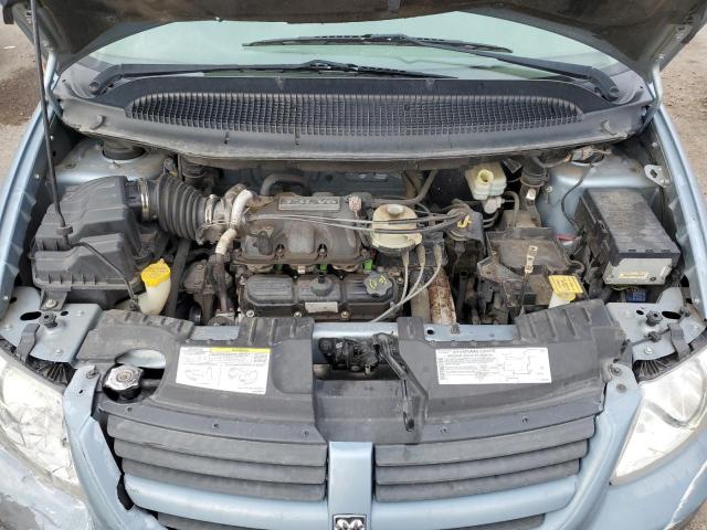 1D4GP25E15B237413 - 2005 DODGE CARAVAN SE TEAL photo 12