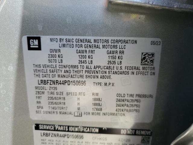 LRBFZNR44PD150696 - 2023 BUICK ENVISION ESSENCE SILVER photo 13