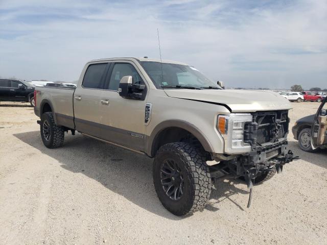 1FT7W2BT1JEB89004 - 2018 FORD F250 SUPER DUTY BEIGE photo 4