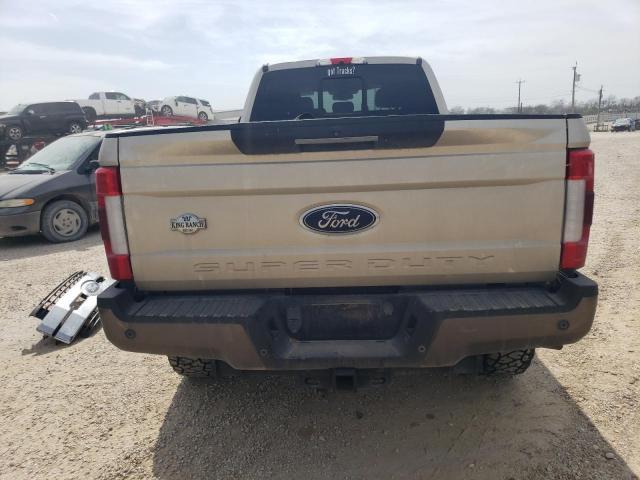 1FT7W2BT1JEB89004 - 2018 FORD F250 SUPER DUTY BEIGE photo 6