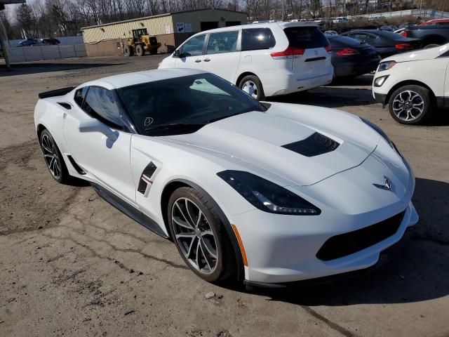 1G1Y12D70H5104854 - 2017 CHEVROLET CORVETTE GRAND SPORT 3LT WHITE photo 4