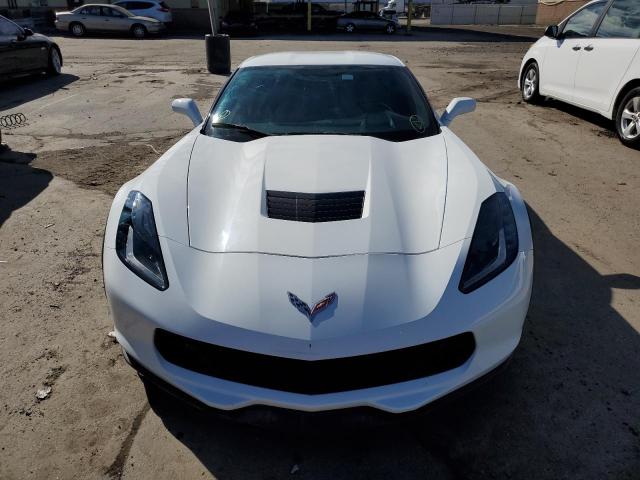 1G1Y12D70H5104854 - 2017 CHEVROLET CORVETTE GRAND SPORT 3LT WHITE photo 5