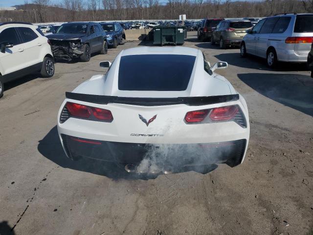 1G1Y12D70H5104854 - 2017 CHEVROLET CORVETTE GRAND SPORT 3LT WHITE photo 6