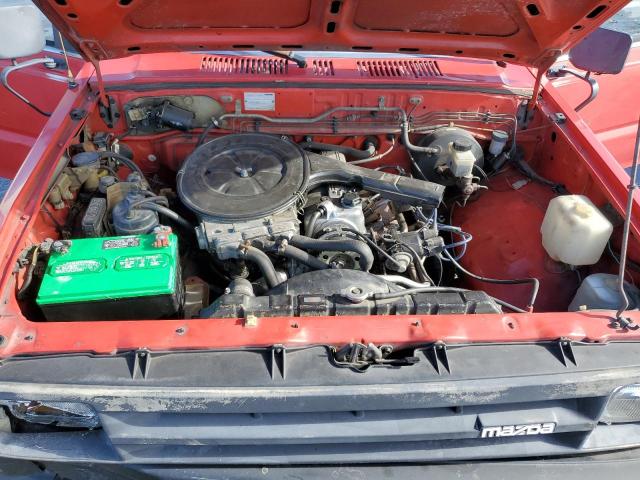 JM2UF3117G0630306 - 1986 MAZDA B2000 LONG BED RED photo 11