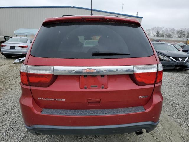 1D4RD4GG6BC652891 - 2011 DODGE DURANGO CREW MAROON photo 6