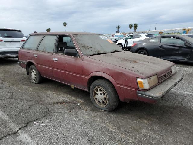 JF2AN53B2JE465191 - 1988 SUBARU OUTBACK 4WD BURGUNDY photo 4