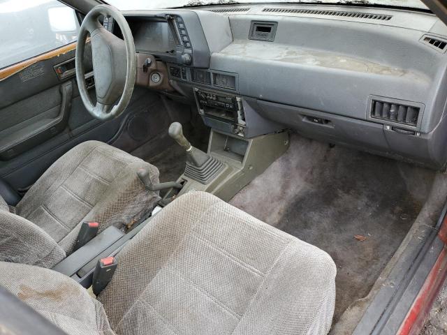 JF2AN53B2JE465191 - 1988 SUBARU OUTBACK 4WD BURGUNDY photo 8