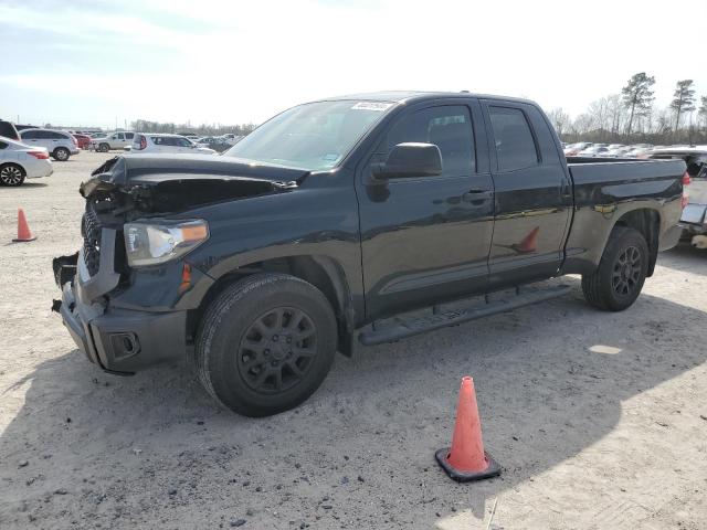 5TFRY5F12MX277257 - 2021 TOYOTA TUNDRA DOUBLE CAB SR/SR5 BLACK photo 1