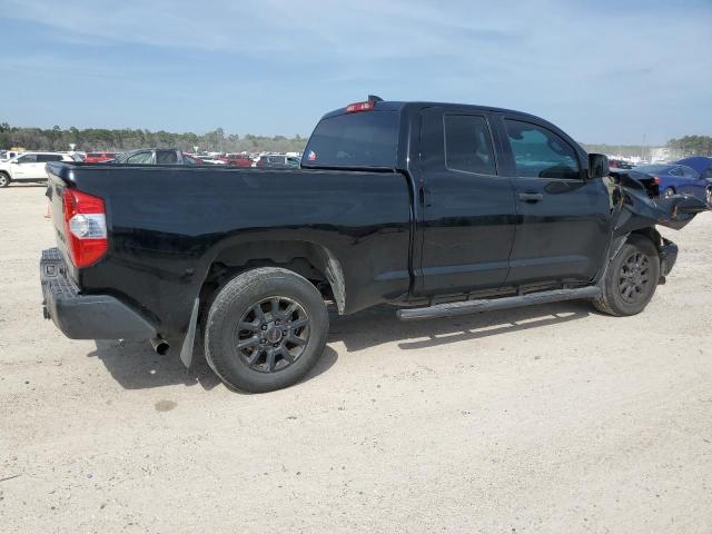 5TFRY5F12MX277257 - 2021 TOYOTA TUNDRA DOUBLE CAB SR/SR5 BLACK photo 3