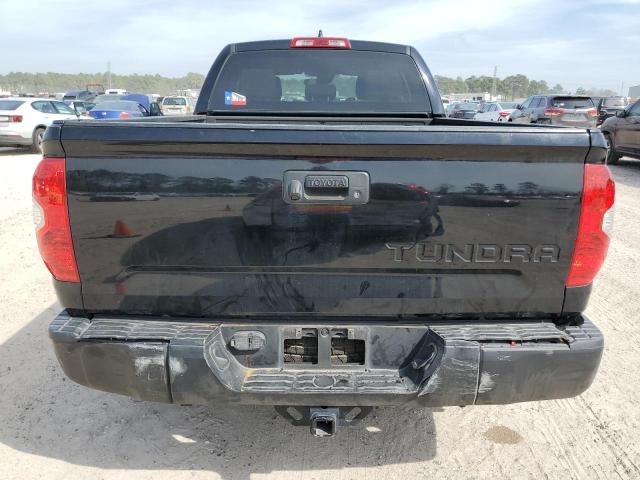 5TFRY5F12MX277257 - 2021 TOYOTA TUNDRA DOUBLE CAB SR/SR5 BLACK photo 6