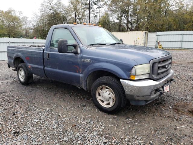 1FTSF30L14EA68996 - 2004 FORD F350 SRW SUPER DUTY BLUE photo 4