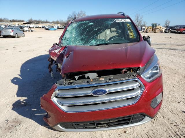 1FMCU0J93HUC95187 - 2017 FORD ESCAPE TITANIUM MAROON photo 5