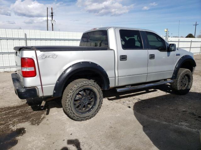 1FTPW14V16KD91634 - 2006 FORD F150 SUPERCREW SILVER photo 3