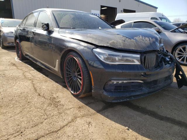 WBA7F2C59HG543802 - 2017 BMW 750 XI BLACK photo 4