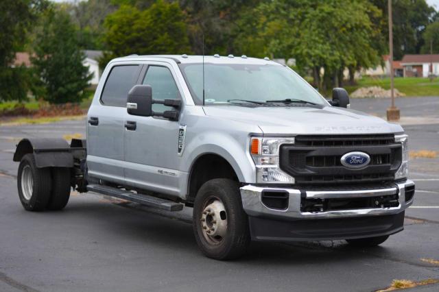 1FD8W3HT4NEC54351 - 2022 FORD F350 SUPER DUTY SILVER photo 1