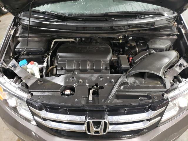 5FNRL5H63GB047765 - 2016 HONDA ODYSSEY EXL GRAY photo 11