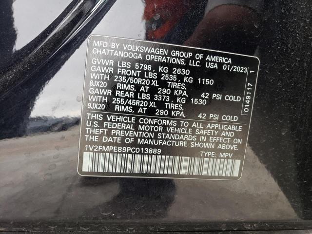 1V2FMPE89PC013889 - 2023 VOLKSWAGEN ID.4 PRO S შავი ფოტო 14