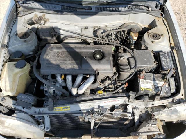 2T1BR12E1YC356293 - 2000 TOYOTA COROLLA VE SILVER photo 11