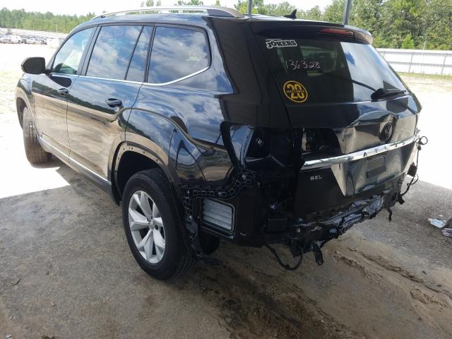 1V2ER2CA6JC515062 - 2018 VOLKSWAGEN ATLAS SEL BLACK photo 3