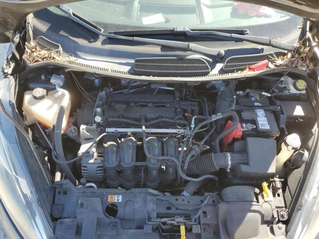 3FADP4EJ4HM169345 - 2017 FORD FIESTA SE GRAY photo 11